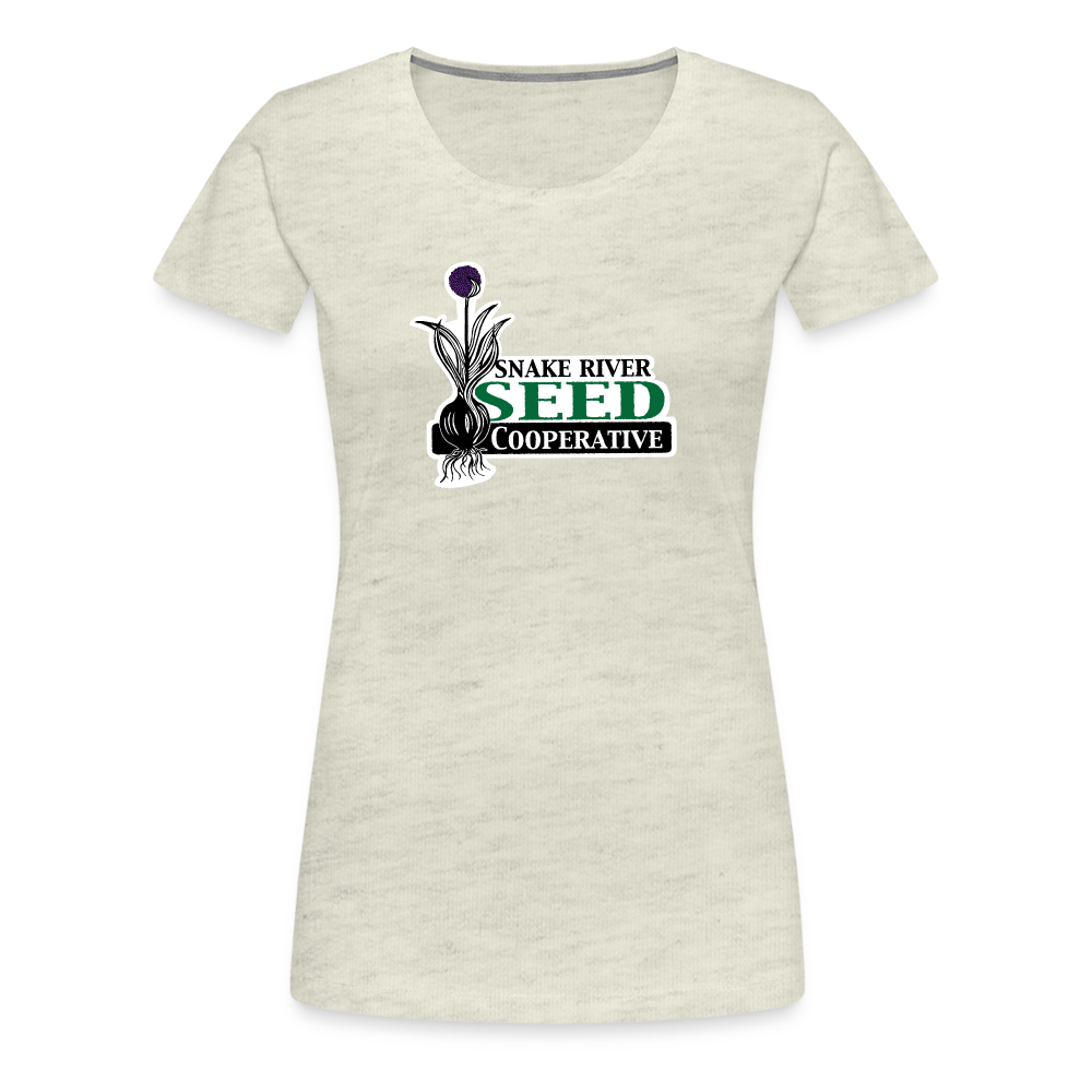 SRSC Logo T-shirt (Slim Fit) - heather oatmeal