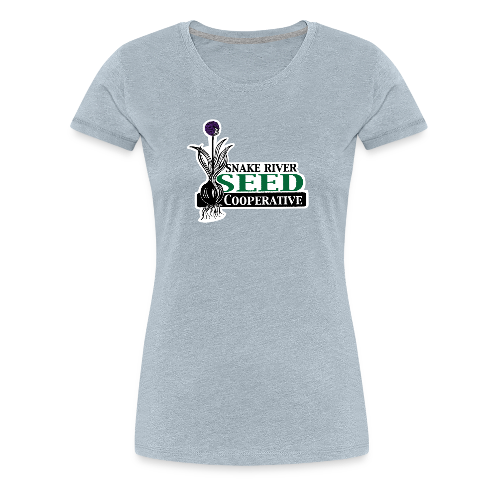 SRSC Logo T-shirt (Slim Fit) - heather ice blue