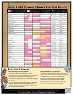 Free Cold Season Flower Garden Guide