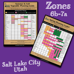 Free Salt Lake City, Utah Planting Guides