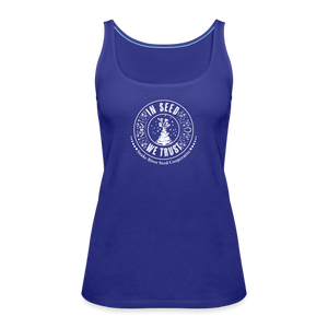 
            
                Load image into Gallery viewer, &amp;quot;In Seed We Trust&amp;quot; Tank Top - royal blue
            
        