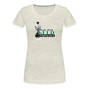
            
                Load image into Gallery viewer, SRSC Logo T-shirt (Slim Fit) - heather oatmeal
            
        